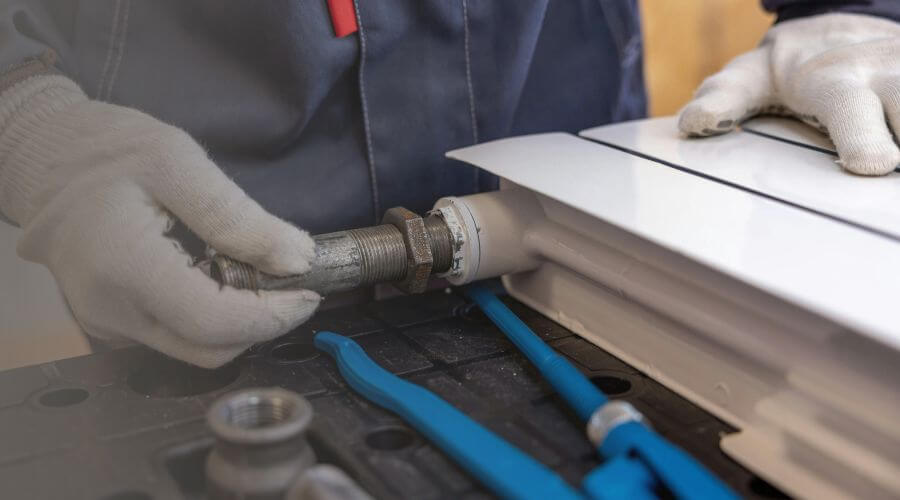 Professional water heater repair services in Bondville, IL